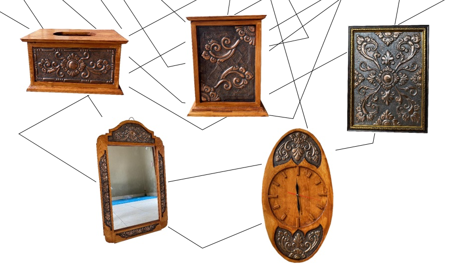 Perindah Interior Ruang Tamu Dengan Karya Seni Ornamen Patra Punggel